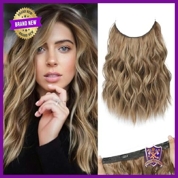 12-Inch Invisible Wire Hair Extensions with Thinner Softer Lace Weft main image 7